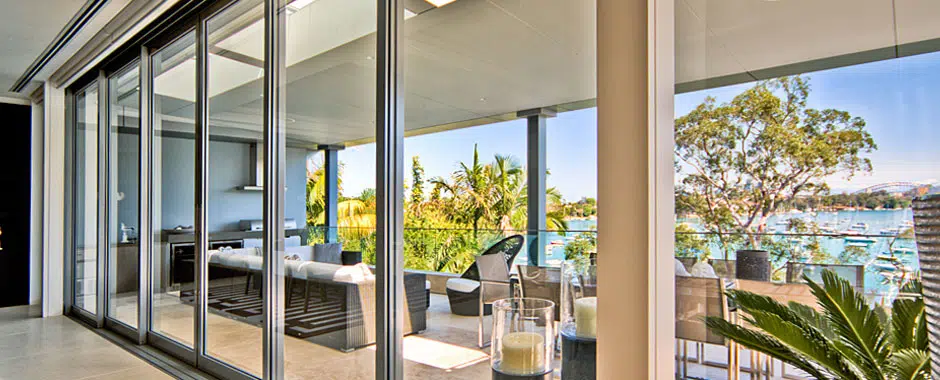 High-performance external sliding doors